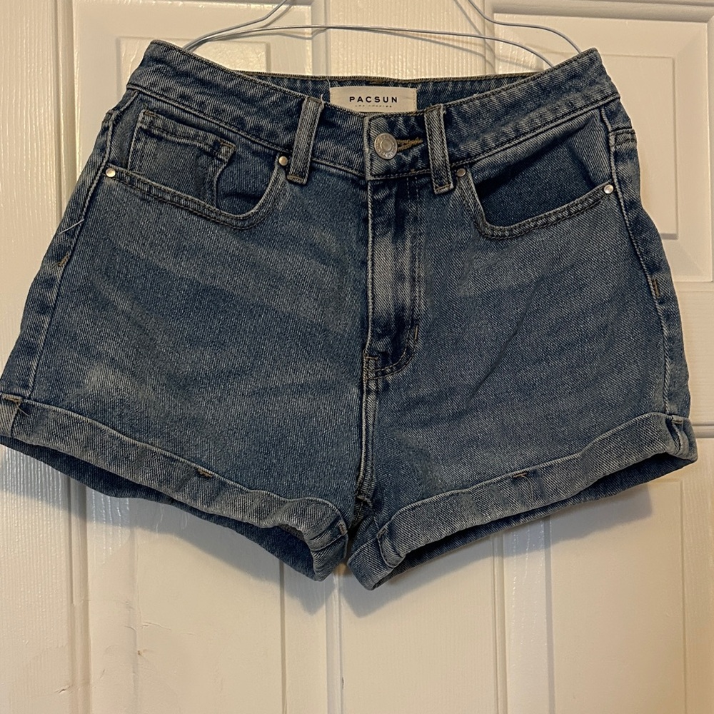 PacSun Dark Blue Jean Shorts